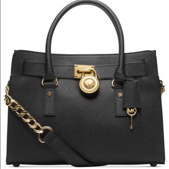 MICHAEL Michael Kors Handbags - NWT MICHAEL KORS Hamilton Leather satchel
